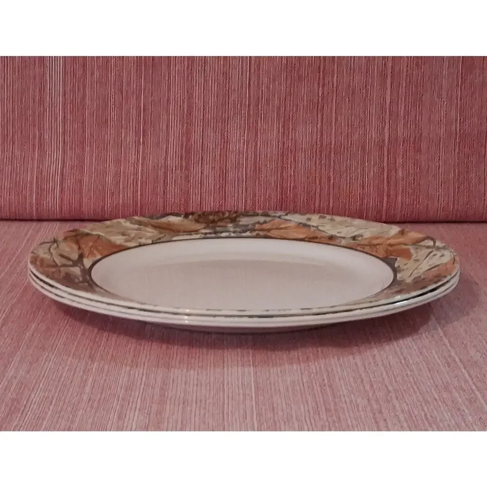 Corelle woodland leaves